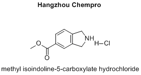 methyl isoindoline-5-carboxylate hydrochloride