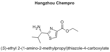 (S)-ethyl 2-(1-amino-2-methylpropyl)thiazole-4-carboxylate