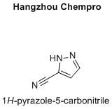 1H-pyrazole-5-carbonitrile