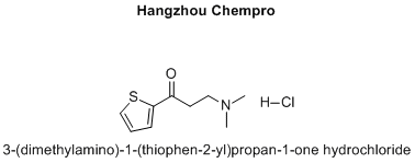 3-(dimethylamino)-1-(thiophen-2-yl)propan-1-one hydrochloride