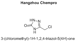 3-(chloromethyl)-1H-1,2,4-triazol-5(4H)-one