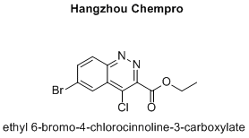 ethyl 6-bromo-4-chlorocinnoline-3-carboxylate