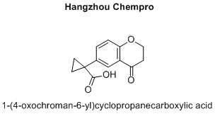 1-(4-oxochroman-6-yl)cyclopropanecarboxylic acid