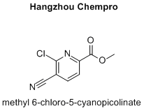 methyl 6-chloro-5-cyanopicolinate