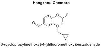 3-(cyclopropylmethoxy)-4-(difluoromethoxy)benzaldehyde