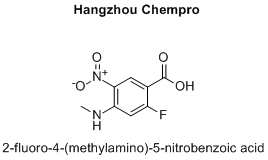 2-fluoro-4-(methylamino)-5-nitrobenzoic acid