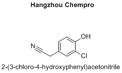 2-(3-chloro-4-hydroxyphenyl)acetonitrile