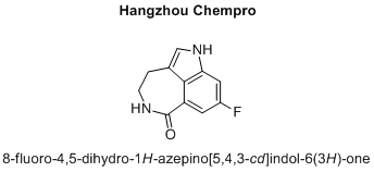 8-fluoro-4,5-dihydro-1H-azepino[5,4,3-cd]indol-6(3H)-one