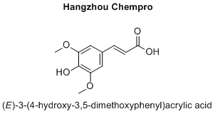 (E)-3-(4-hydroxy-3,5-dimethoxyphenyl)acrylic acid