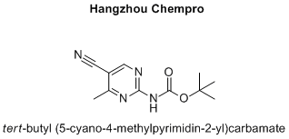 tert-butyl (5-cyano-4-methylpyrimidin-2-yl)carbamate