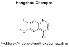 4-chloro-7-fluoro-6-methoxyquinazoline