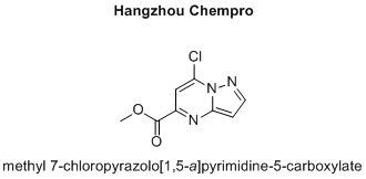 methyl 7-chloropyrazolo[1,5-a]pyrimidine-5-carboxylate