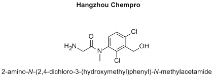 2-amino-N-(2,4-dichloro-3-(hydroxymethyl)phenyl)-N-methylacetamide