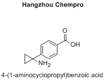 4-(1-aminocyclopropyl)benzoic acid