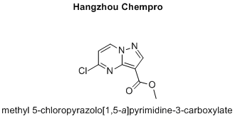 methyl 5-chloropyrazolo[1,5-a]pyrimidine-3-carboxylate