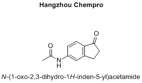 N-(1-oxo-2,3-dihydro-1H-inden-5-yl)acetamide