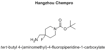 tert-butyl 4-(aminomethyl)-4-fluoropiperidine-1-carboxylate