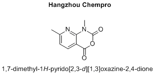 1,7-dimethyl-1H-pyrido[2,3-d][1,3]oxazine-2,4-dione