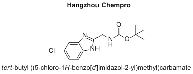 tert-butyl ((5-chloro-1H-benzo[d]imidazol-2-yl)methyl)carbamate