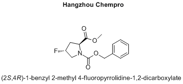 (2S,4R)-1-benzyl 2-methyl 4-fluoropyrrolidine-1,2-dicarboxylate