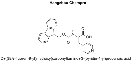 2-((((9H-fluoren-9-yl)methoxy)carbonyl)amino)-3-(pyridin-4-yl)propanoic acid