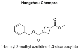 1-benzyl 3-methyl azetidine-1,3-dicarboxylate