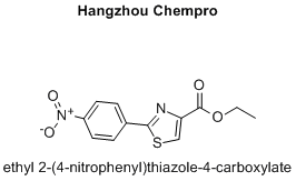 ethyl 2-(4-nitrophenyl)thiazole-4-carboxylate