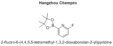 2-fluoro-6-(4,4,5,5-tetramethyl-1,3,2-dioxaborolan-2-yl)pyridine