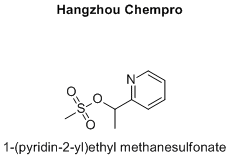 1-(pyridin-2-yl)ethyl methanesulfonate