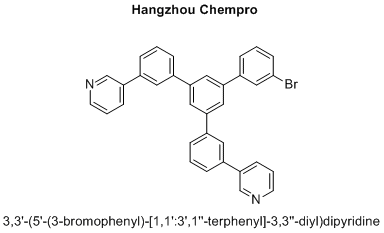 3,3'-(5'-(3-bromophenyl)-[1,1':3',1''-terphenyl]-3,3''-diyl)dipyridine