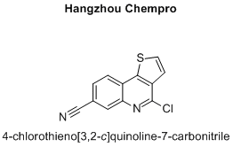 4-chlorothieno[3,2-c]quinoline-7-carbonitrile
