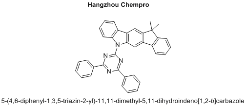 5-(4,6-diphenyl-1,3,5-triazin-2-yl)-11,11-dimethyl-5,11-dihydroindeno[1,2-b]carbazole