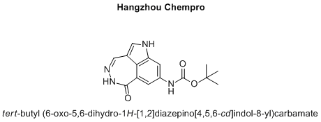 tert-butyl (6-oxo-5,6-dihydro-1H-[1,2]diazepino[4,5,6-cd]indol-8-yl)carbamate