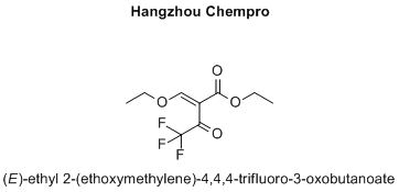 (E)-ethyl 2-(ethoxymethylene)-4,4,4-trifluoro-3-oxobutanoate