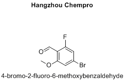 4-bromo-2-fluoro-6-methoxybenzaldehyde