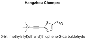 5-((trimethylsilyl)ethynyl)thiophene-2-carbaldehyde
