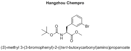 (S)-methyl 3-(3-bromophenyl)-2-((tert-butoxycarbonyl)amino)propanoate