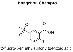 2-fluoro-5-(methylsulfonyl)benzoic acid