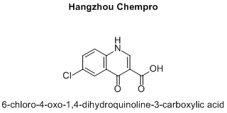 6-chloro-4-oxo-1,4-dihydroquinoline-3-carboxylic acid