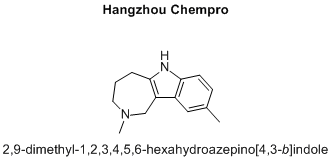 2,9-dimethyl-1,2,3,4,5,6-hexahydroazepino[4,3-b]indole