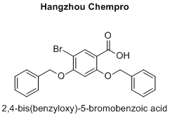2,4-bis(benzyloxy)-5-bromobenzoic acid