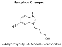 3-(4-hydroxybutyl)-1H-indole-5-carbonitrile