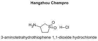 3-aminotetrahydrothiophene 1,1-dioxide hydrochloride