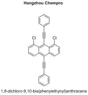 1,8-dichloro-9,10-bis(phenylethynyl)anthracene
