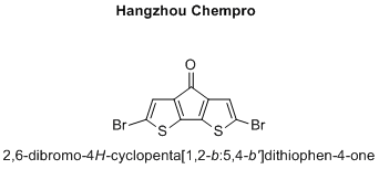 2,6-dibromo-4H-cyclopenta[1,2-b:5,4-b']dithiophen-4-one