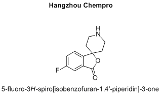 5-fluoro-3H-spiro[isobenzofuran-1,4'-piperidin]-3-one