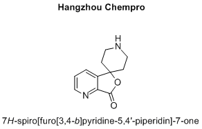 7H-spiro[furo[3,4-b]pyridine-5,4'-piperidin]-7-one