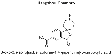 3-oxo-3H-spiro[isobenzofuran-1,4'-piperidine]-5-carboxylic acid
