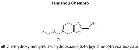 ethyl 2-(hydroxymethyl)-6,7-dihydrooxazolo[5,4-c]pyridine-5(4H)-carboxylate
