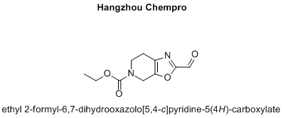 ethyl 2-formyl-6,7-dihydrooxazolo[5,4-c]pyridine-5(4H)-carboxylate